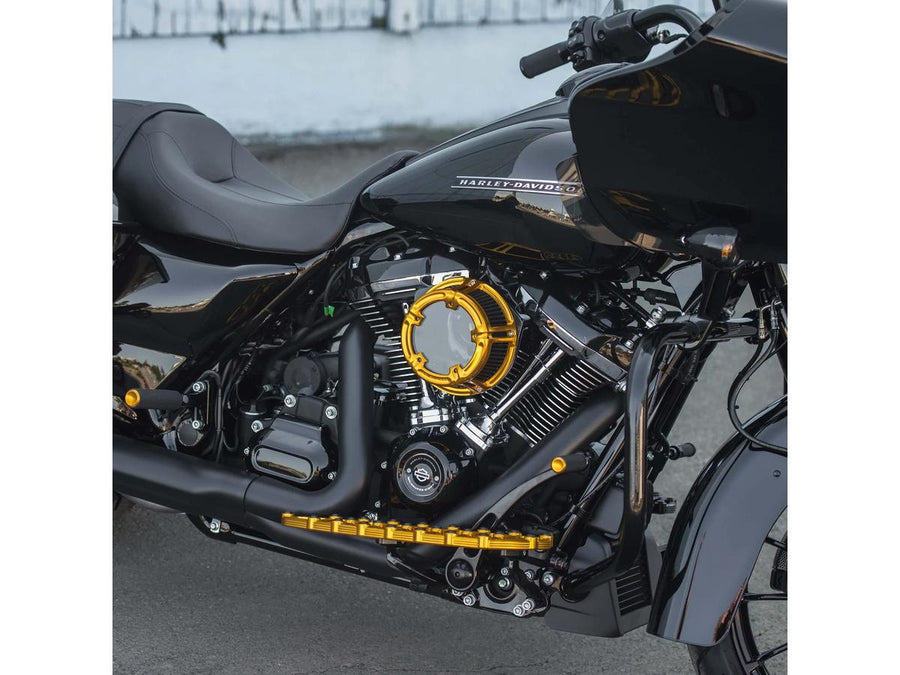 Harley Davidson Softail [2018-2024] -Method ™ Clear Series Air Filter Gold Gold