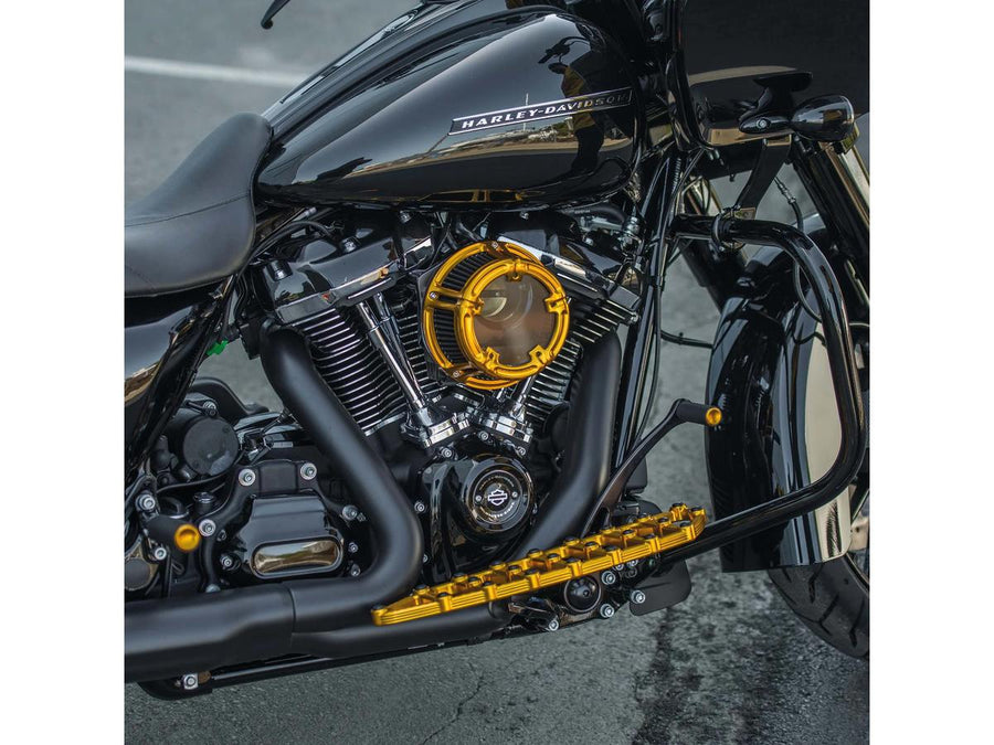Harley Davidson Softail [2018-2024] -Method ™ Clear Series Air Filter Gold Gold