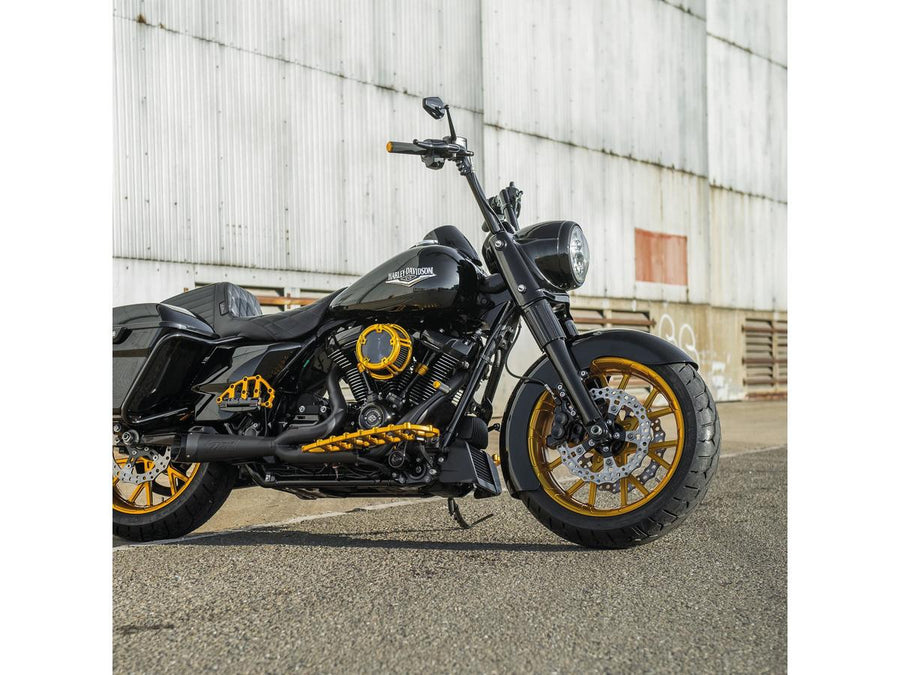 Harley Davidson Softail [2018-2024] -Method ™ Clear Series Air Filter Gold Gold