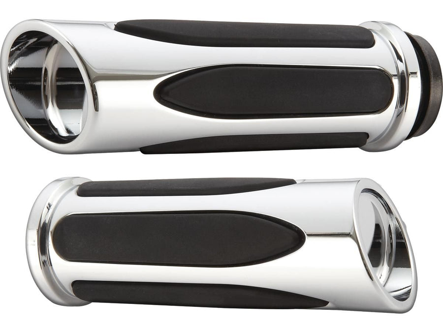 Harley Davidson Sportster [1976-2020]-Deep Cut Comfort Hands Chrom 1 "Gas Trains