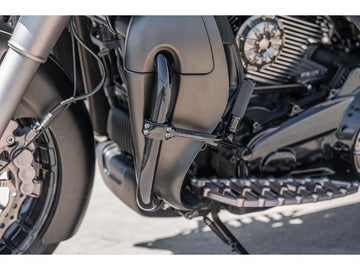 Harley Davidson-forfulgt Autobahn Rasten-styringer inklusive Arlen Ness