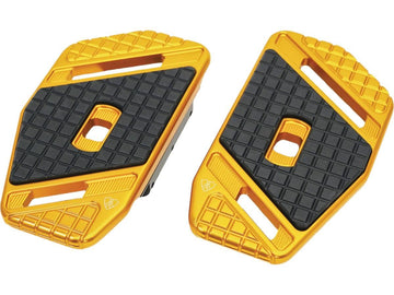 Harley Davidson Touring [1985-2025] -Speedliner Passagerfodstøtte Gold Anodized