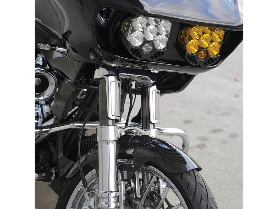 Harley Davidson Touring [2014-2024] – Method Fork Guards for Baggers Chrome