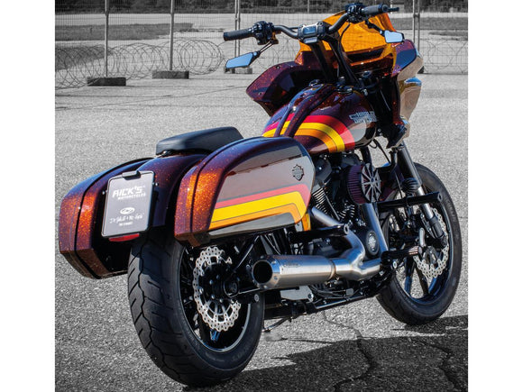 Harley Davidson FLSL [2018-2021] -Club-stil Fall Bar Bredde: 820 mm sort