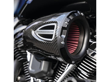 Harley Davidson Softail [2016-2017] – C4-Serie Luftfilter Glanz Carbon Schwarz Ops