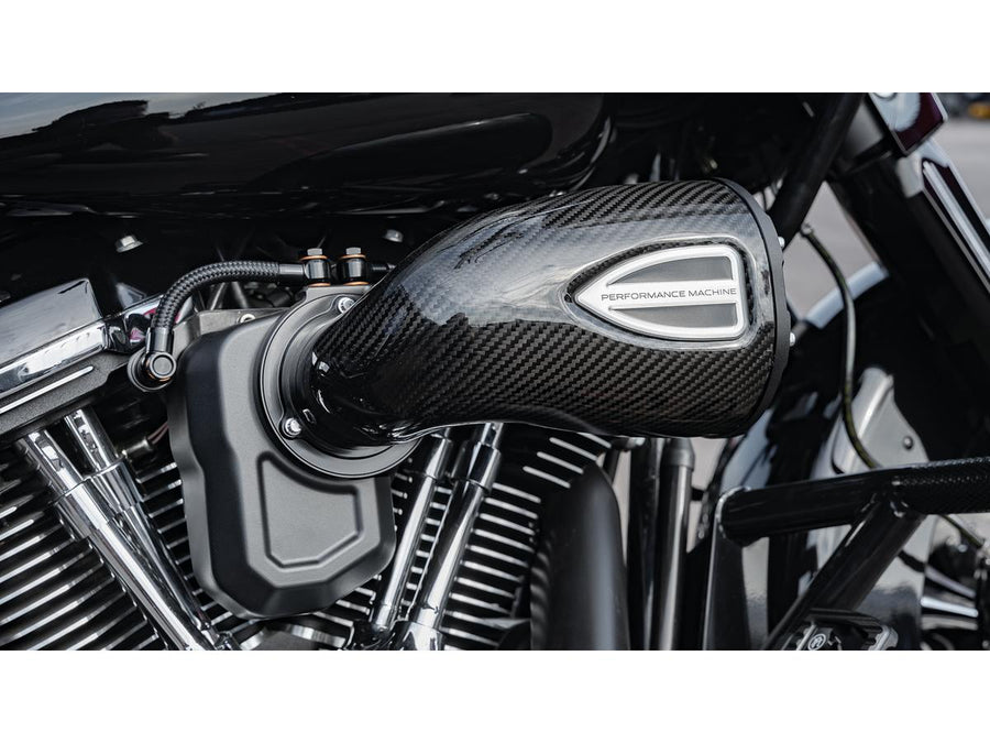 Harley Davidson Softail [2016-2017] – C4-Serie Luftfilter Glanz Carbon Schwarz Ops