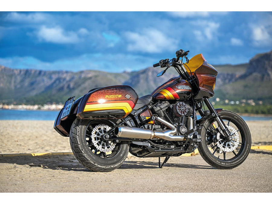 Harley Davidson FXBB [2018-2020] -Club ve stylu pullback-riser pro digitální