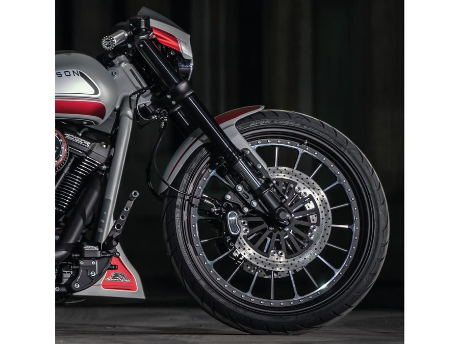 Harley Davidson FXFB [2018-2020] -osiowy zestaw adaptera hamulca przedni