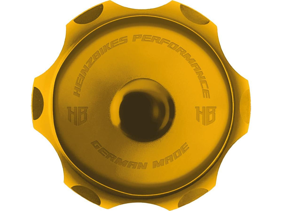 Harley Davidson Sportster [1996-2020]-Powerful Ventiloted Fuel Lid Gold