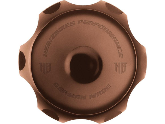 Harley Davidson Sportster [1996-2020]-Bronce de tapa de combustible ventilado poderoso