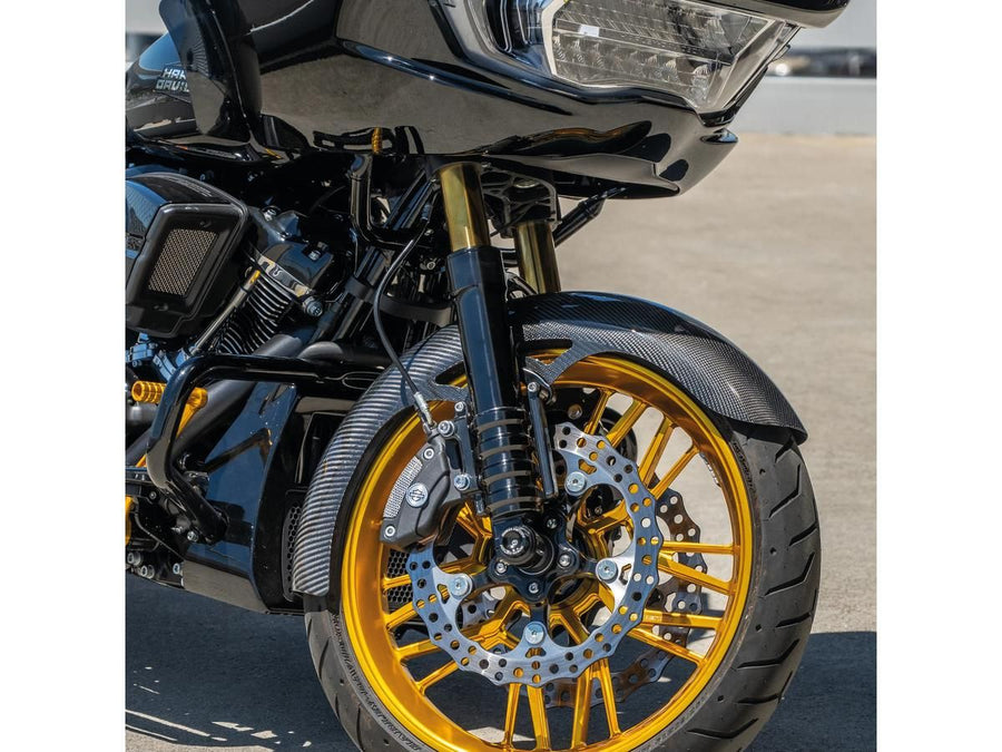 Harley Davidson Flhxse [2023-2024]-Preprapper Fibre Fibre Ochrona przed przedniego koła 19 ”