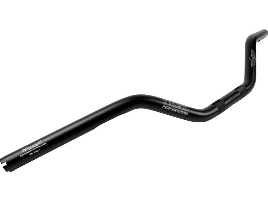 Harley Davidson – Performance Club-Style Moto Mid Bar Aluminium Lenker 3-Loch Schwarz