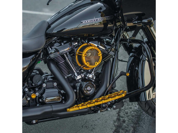 Harley Davidson Flhxse [2023-2024] -Method ™ Clear -sarjan ilmasuodatin Kulta Anodisoitu