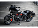 Harley Davidson Softail [2018-2025] – Mini Trittbrett Fußrasten Set Schwarz Satin-14
