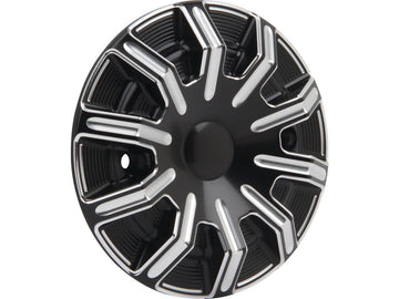 Harley Davidson Indian Scout [2015-2024] – 10-Gauge Statorabdeckung Schwarz Eloxiert