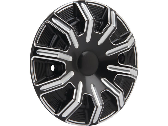 Harley Davidson Indian Scout [2015-2024] -10-mittainen staattori kansi musta anodisoitu