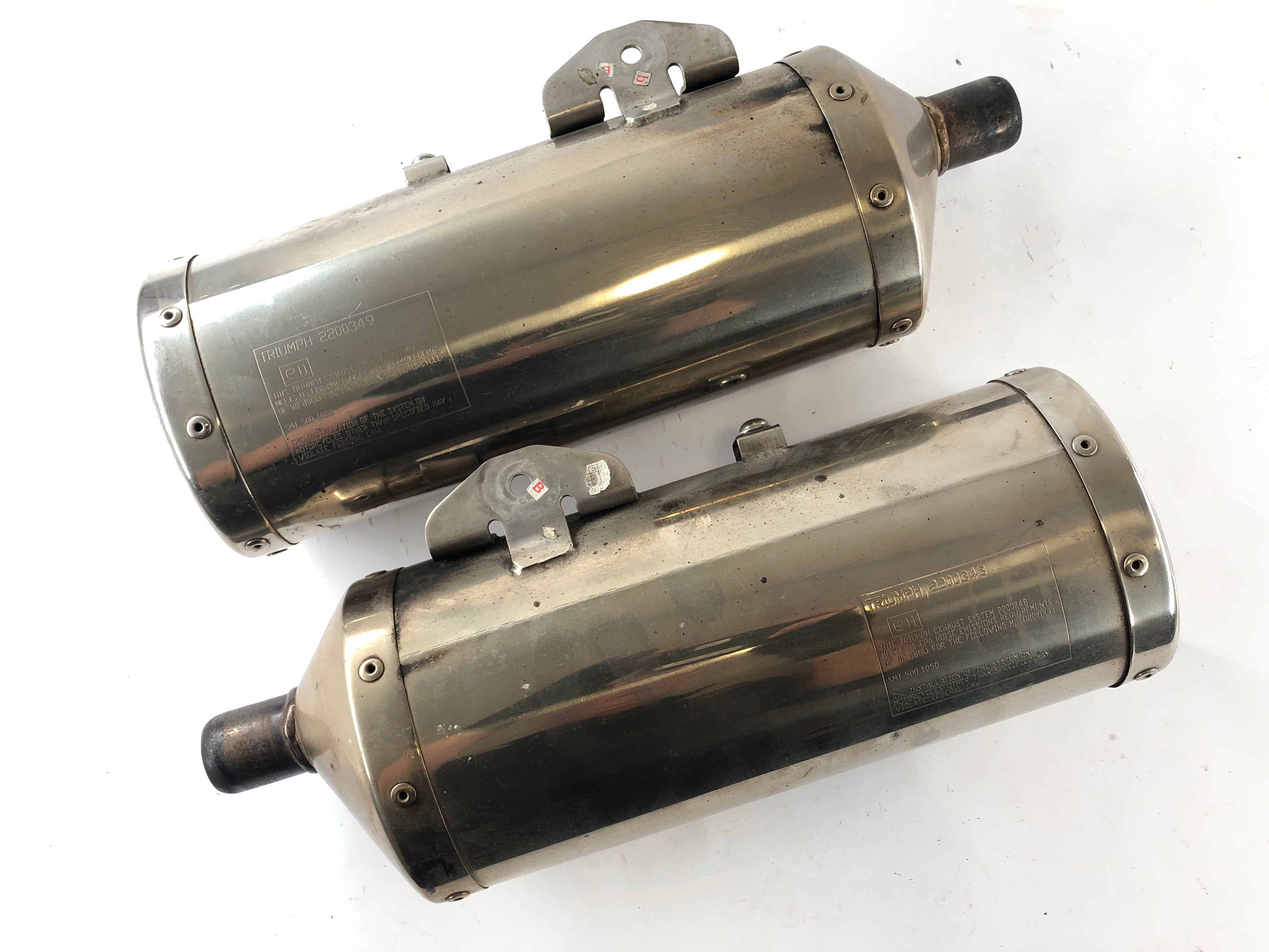 Triumph Speed ​​Triple 1050 515NJ [2005] - Exhaust silencer original set