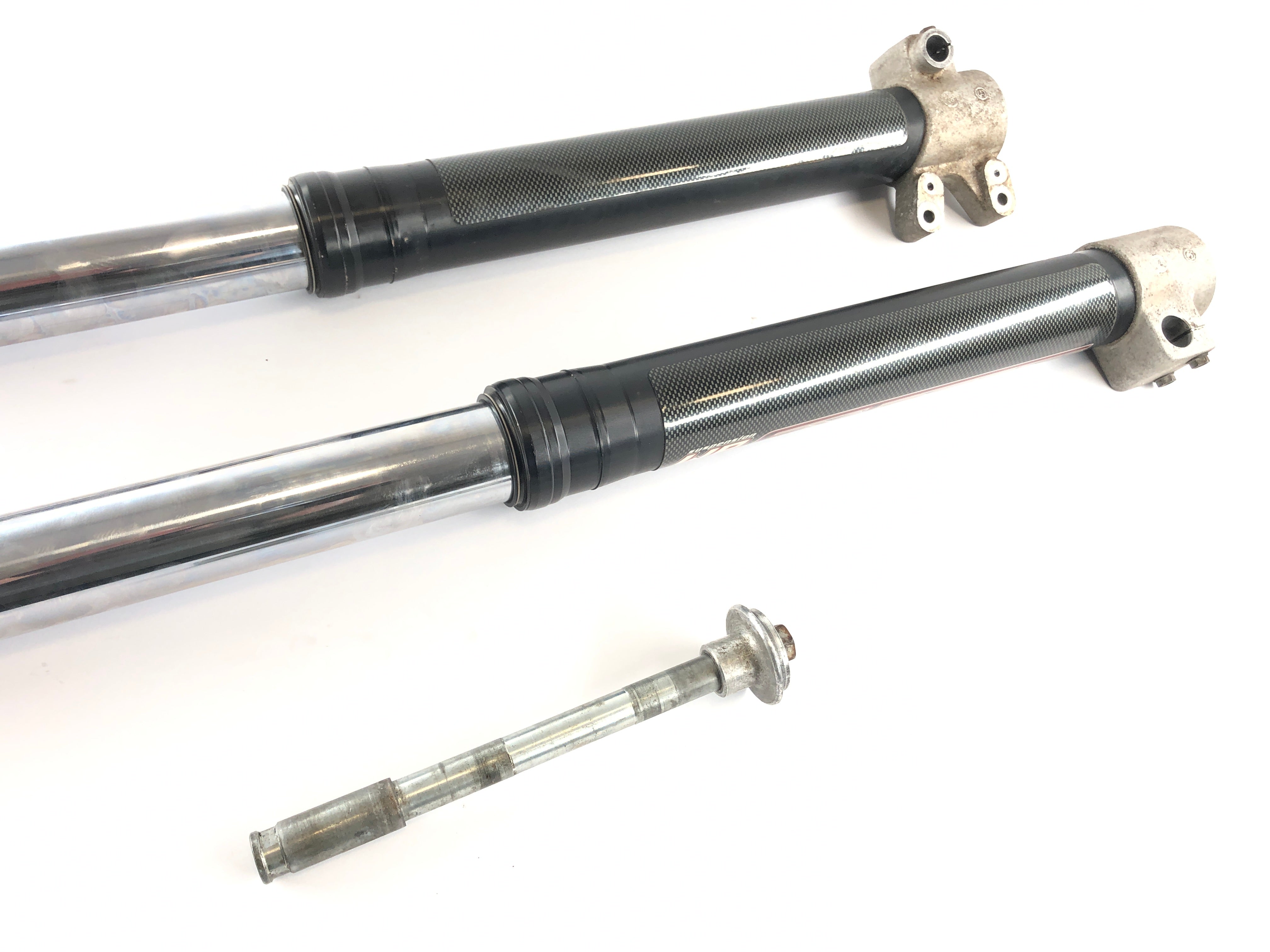 KTM 640 LC4 [2003] - Fork Telescopic fork with axle