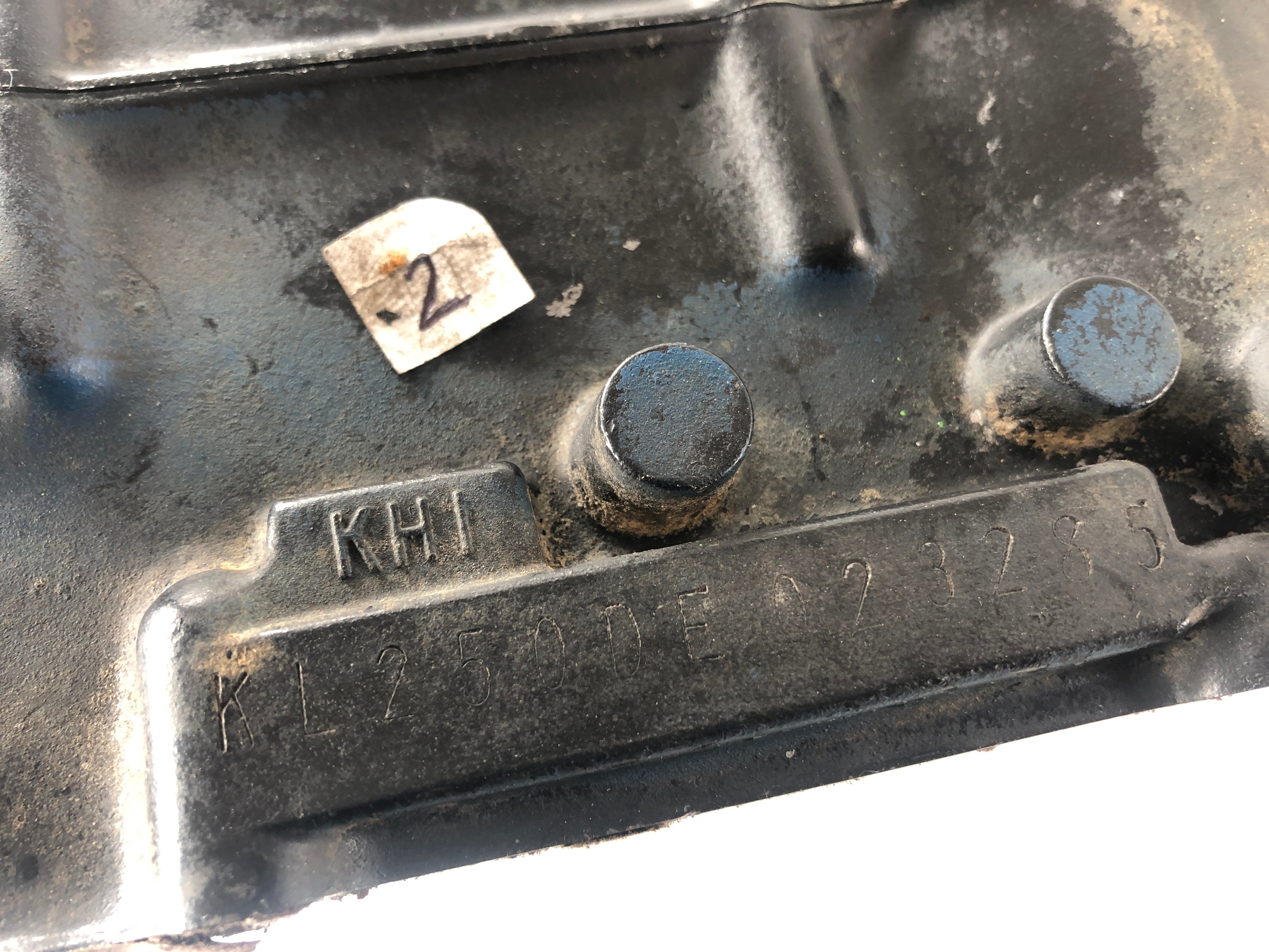 Kawasaki KLR 250 KL 250 D [1985] - Engine housing empty housing