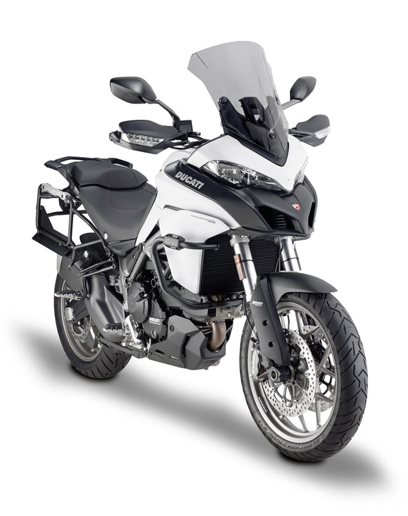 Ducati Multistrada 1200 [15-18] - tuulilasi sävytetty, 390 mm korkea, 485 mm leveä