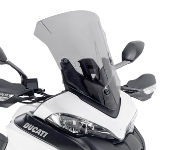 Ducati Multistrada 1200 [15-18] - tuulilasi sävytetty, 390 mm korkea, 485 mm leveä
