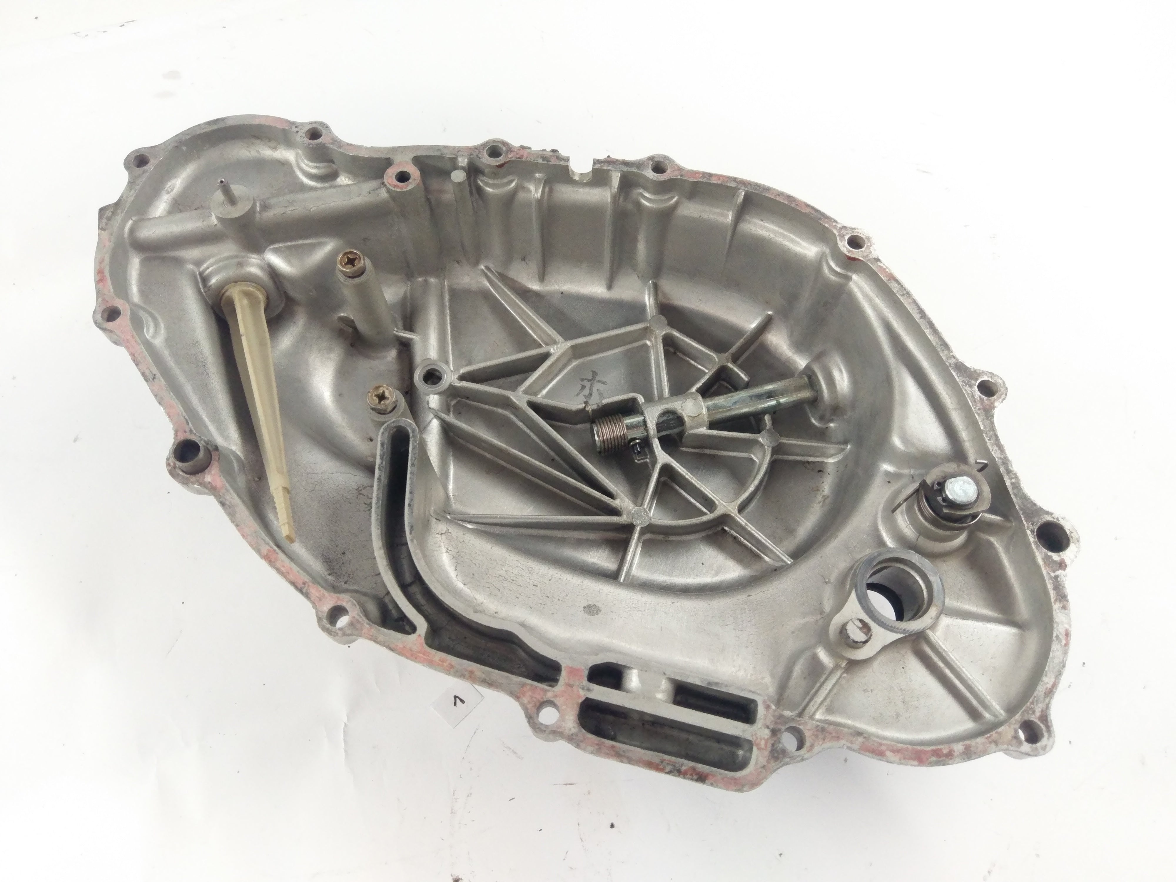 Honda XL 500 S PD01 [1982] - [1997] - Engine cover clutch cover silver