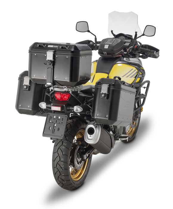 ヤマハ Fj 1200 [87-99] - トレッカー 46 ドロミティ ALU ケース モノキー、ブラック 46 L。