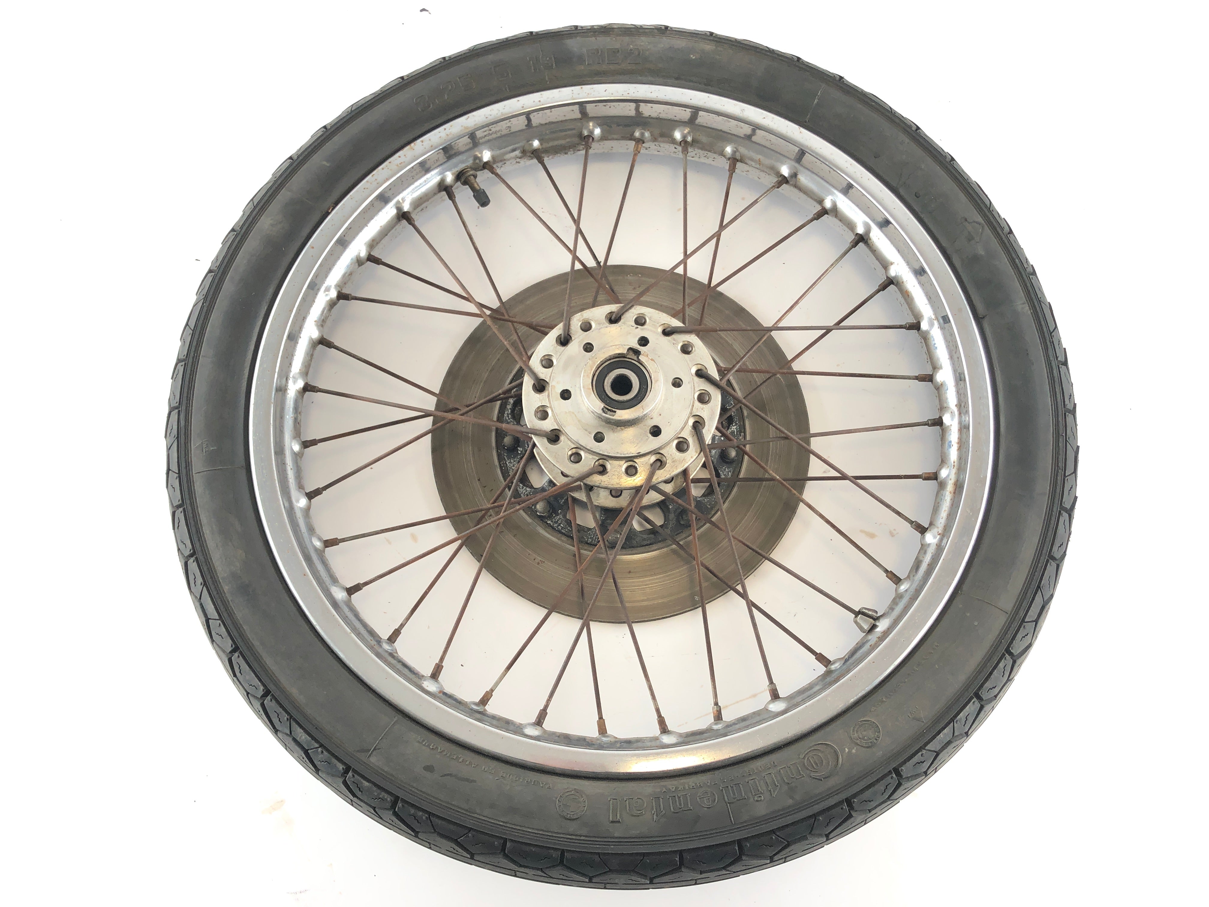 Suzuki T 500 [GT 500] - Front wheel rim front - 0