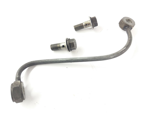 Honda CB 900 F Boldor SC01 [1981] - Linia oleju z pustymi śrubami