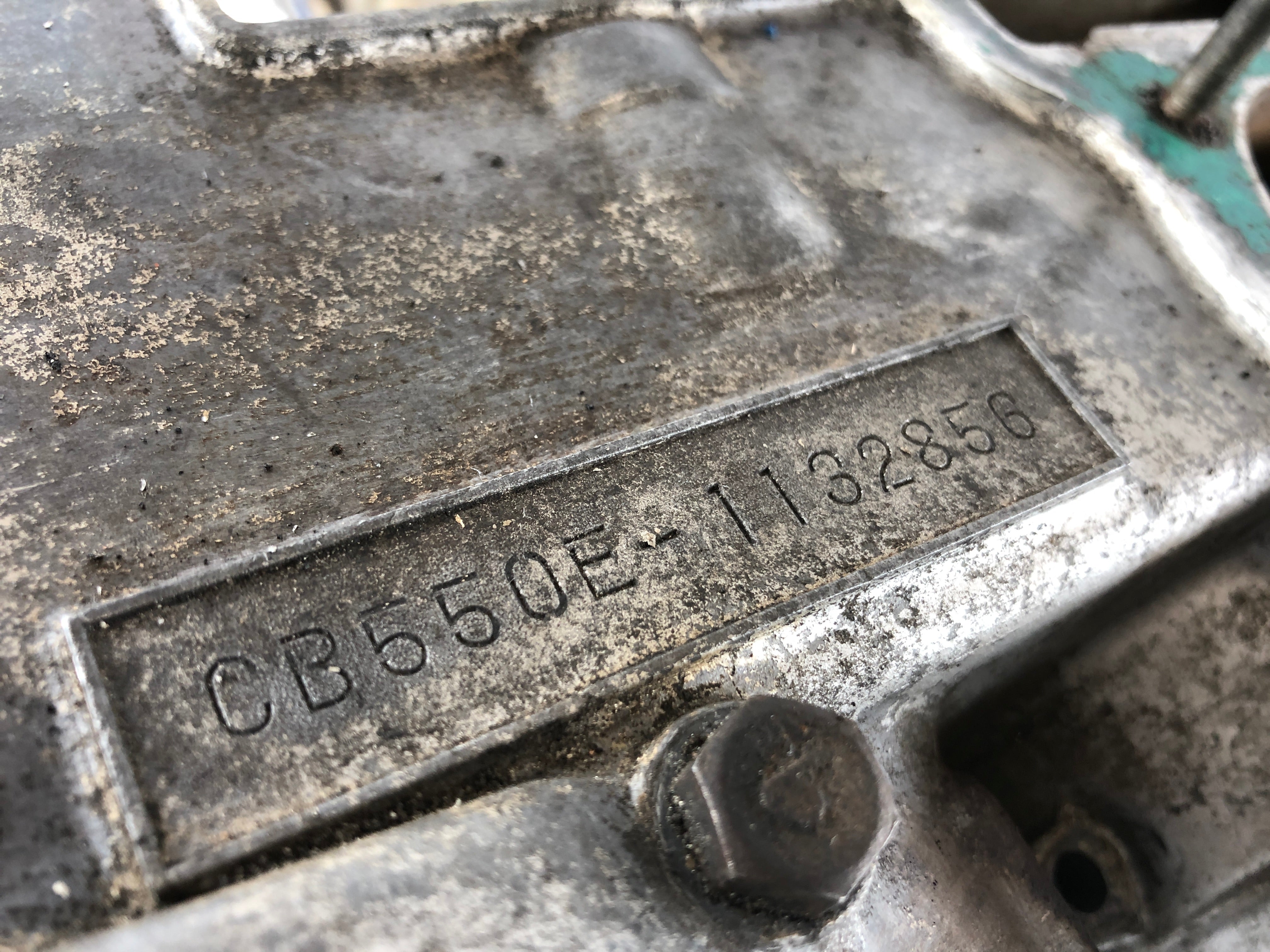 Honda CB 550 F [Super Sport] - Engine housing empty housing