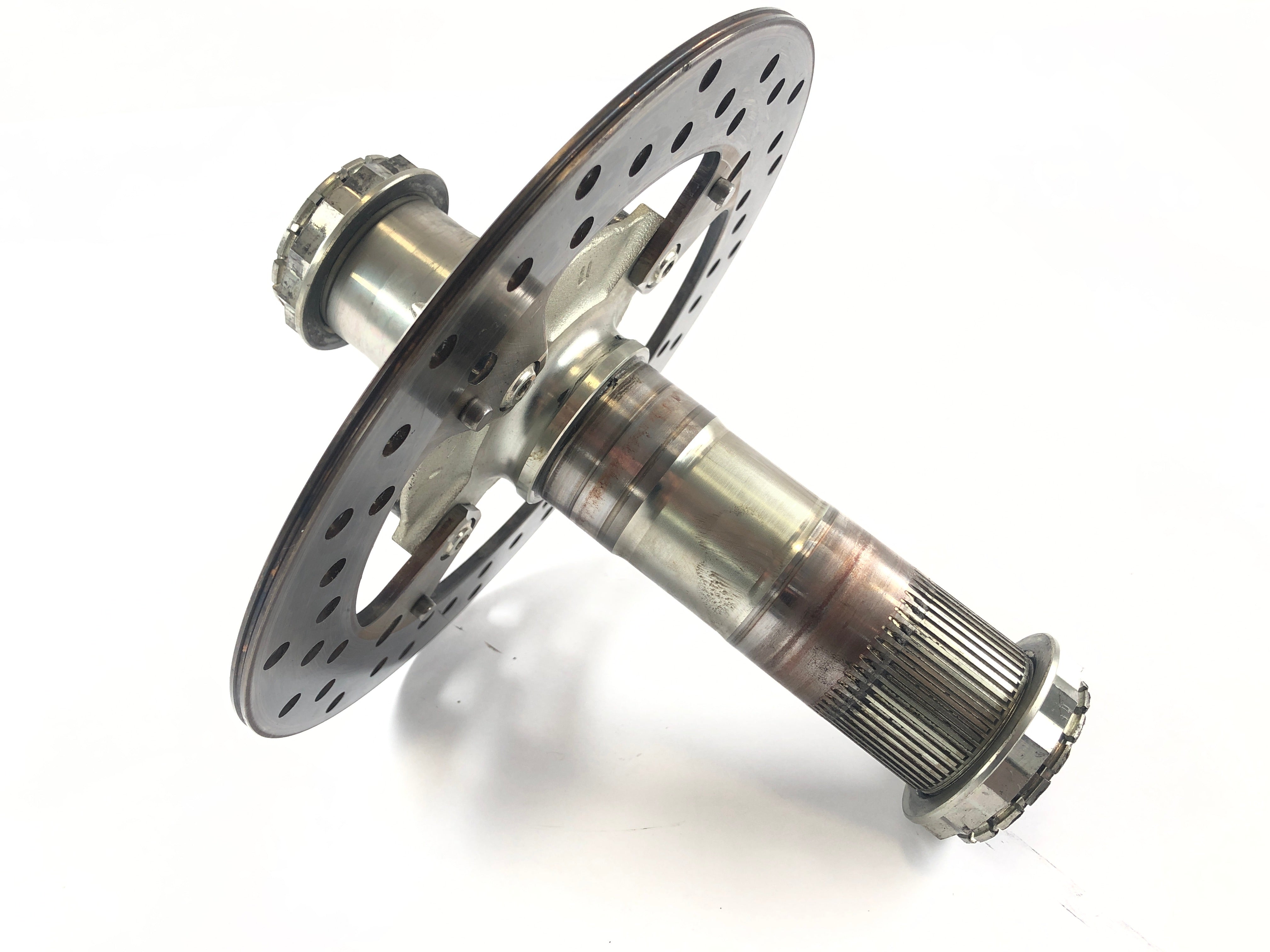 Ducati 1098 S [2007] - Rear axle rear wheel axle and brake disc