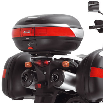 Kawasaki KLV 1000 [GIVI] – MONOKEY® ümbristele mõeldud pealmine ümbrise kandja MONOKEY® plaadiga