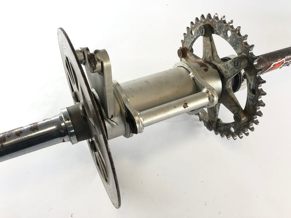 Yamaha YFM 350 Warrior 3GD [2003] - Eixo traseiro completo