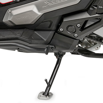 Honda X-ADV 750 [GIVI] - Fuß-Verbreiterung aus Aluminium und Edelstahl für den Original Seitenständer