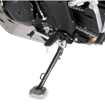 Suzuki DL 1000 V-Strom [GIVI] - Fuß-Verbreiterung aus Aluminium und Edelstahl für den Original Seitenständer
