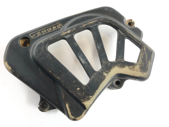 スズキDR 600 SN41A [1986]  - スプロケットのカバレッジ