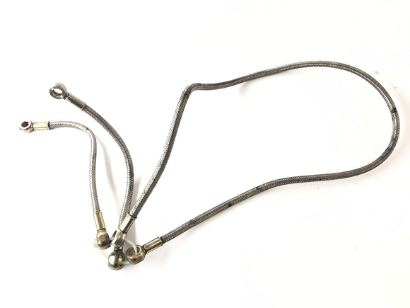 KTM LC4 640 DUKE 2 [2001] - Brzdové čáry přední brzdové hadice Steelflex vpředu