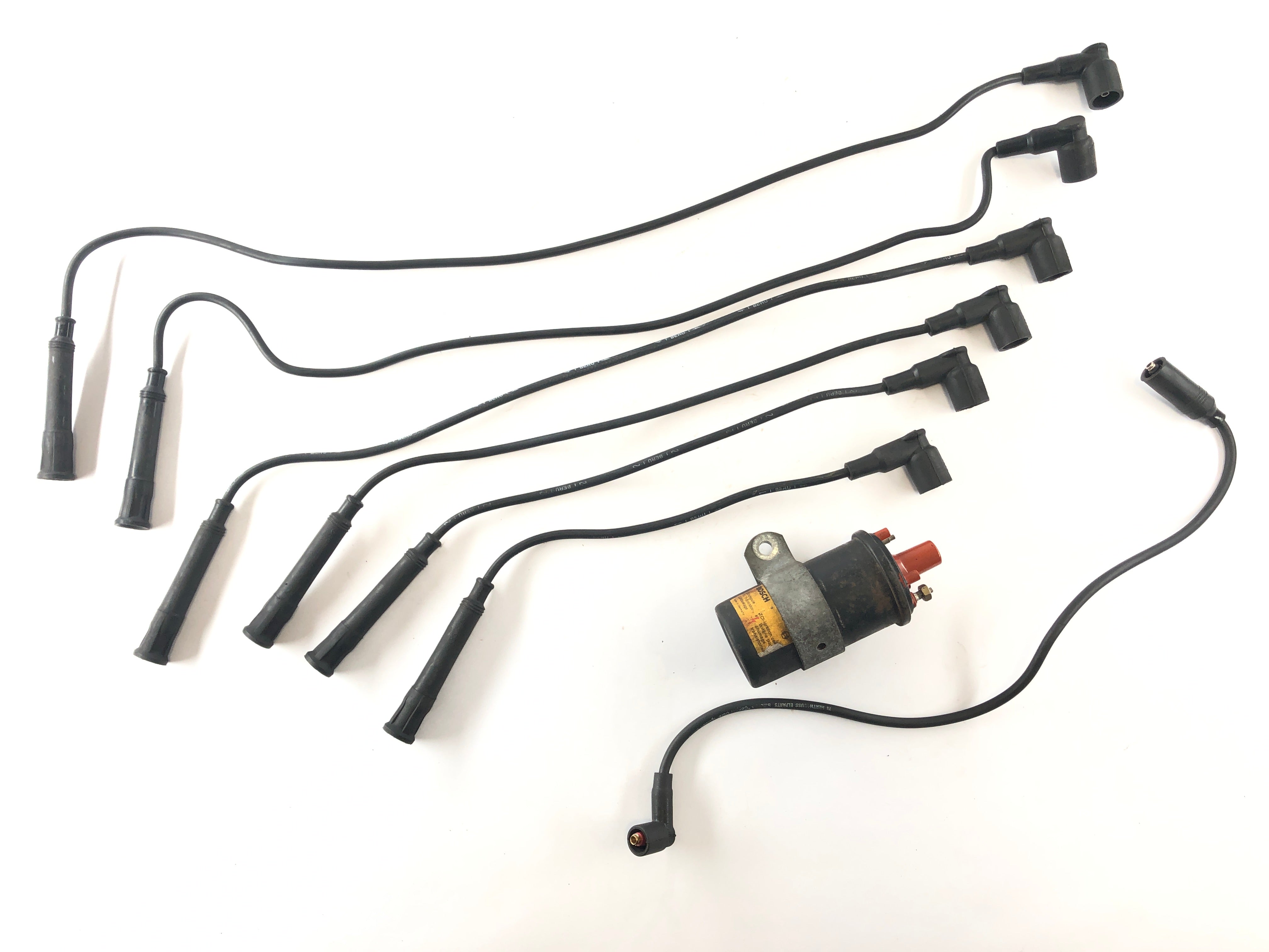 BMW M 535i E28 [1986] - Ignition coil with ignition cables set