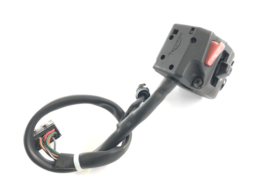Triumph Street Triple R 675 D67LD [2008] - interruptor do guidão de ajuste do guidão à esquerda