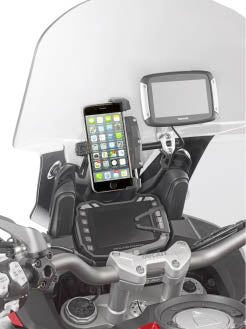 Ducati Multistrada 1200 [15-18] - Poikkipalkki tuulilasiin asennettavaksi navigointia varten