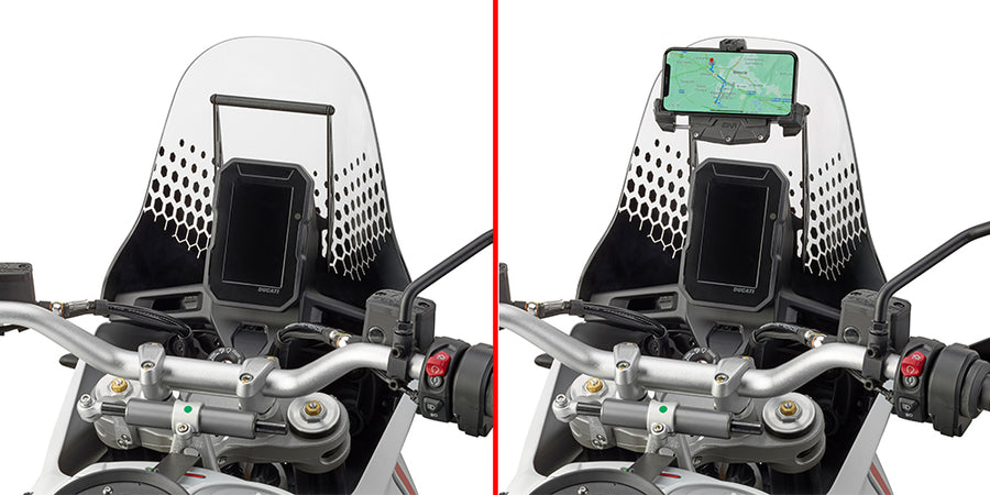 Ducati Desert X 937 [2022-2025] - Tvärstång för montering på vindrutan