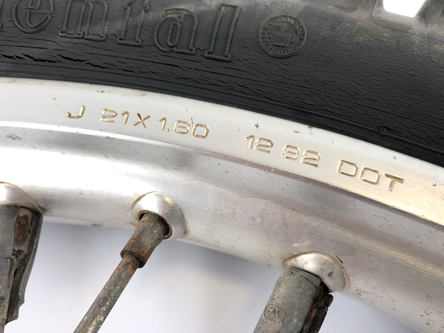 KTM LC4 ER 600 [1994] - Esiratta velg pidurikettaga