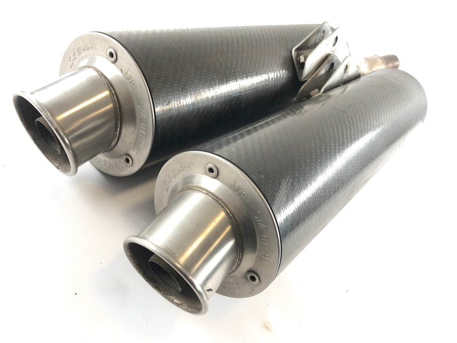 Ducati 888 Strada [1993] - Exhaust Silencer Set Pair