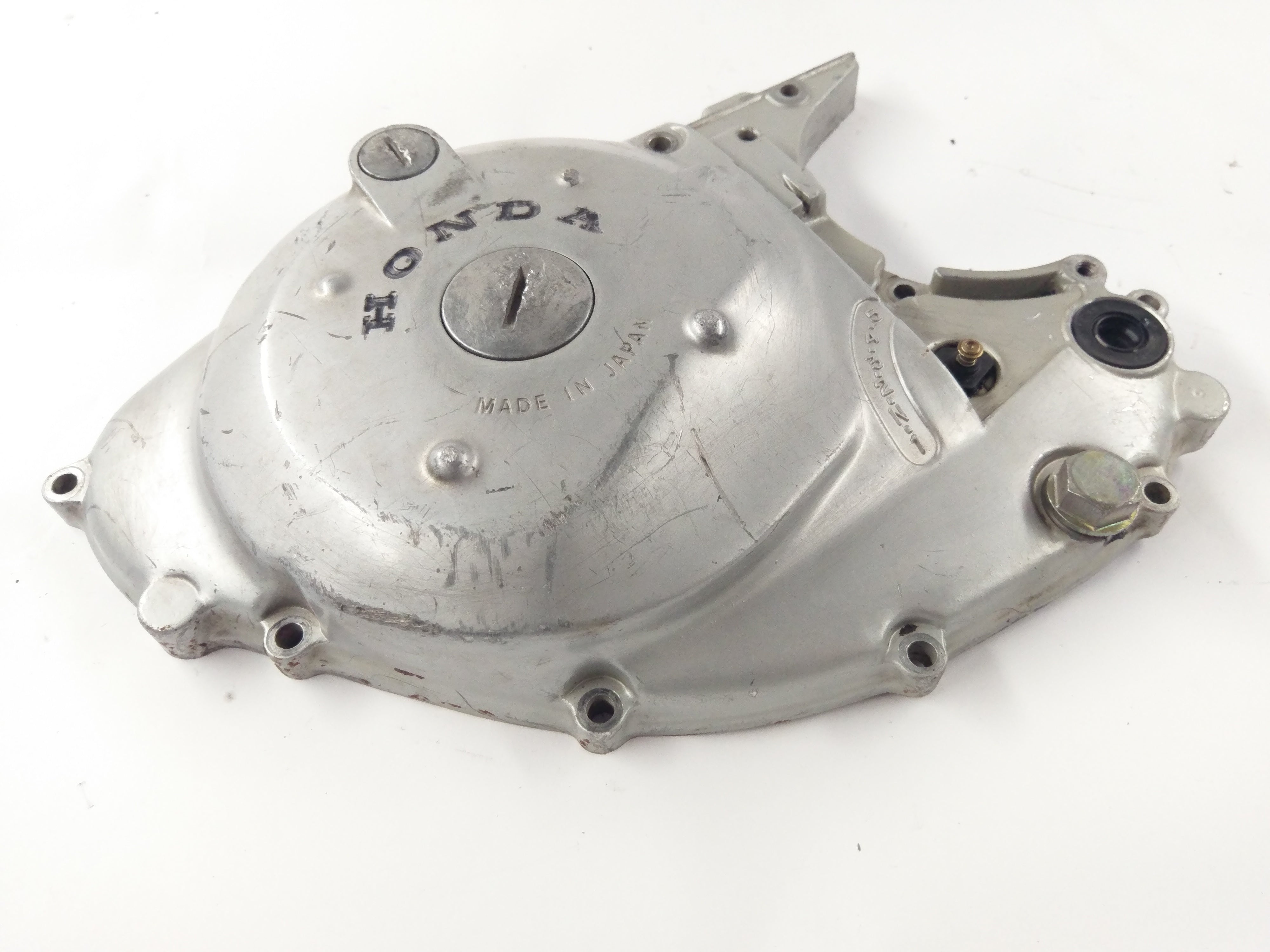 Honda XL 500 S PD01 [1982] - [1997] - Motor Lid Light Machinery Cover Silver