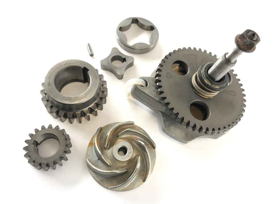Kawasaki KLR 250 KL250D [1988] - Oil pump water pump