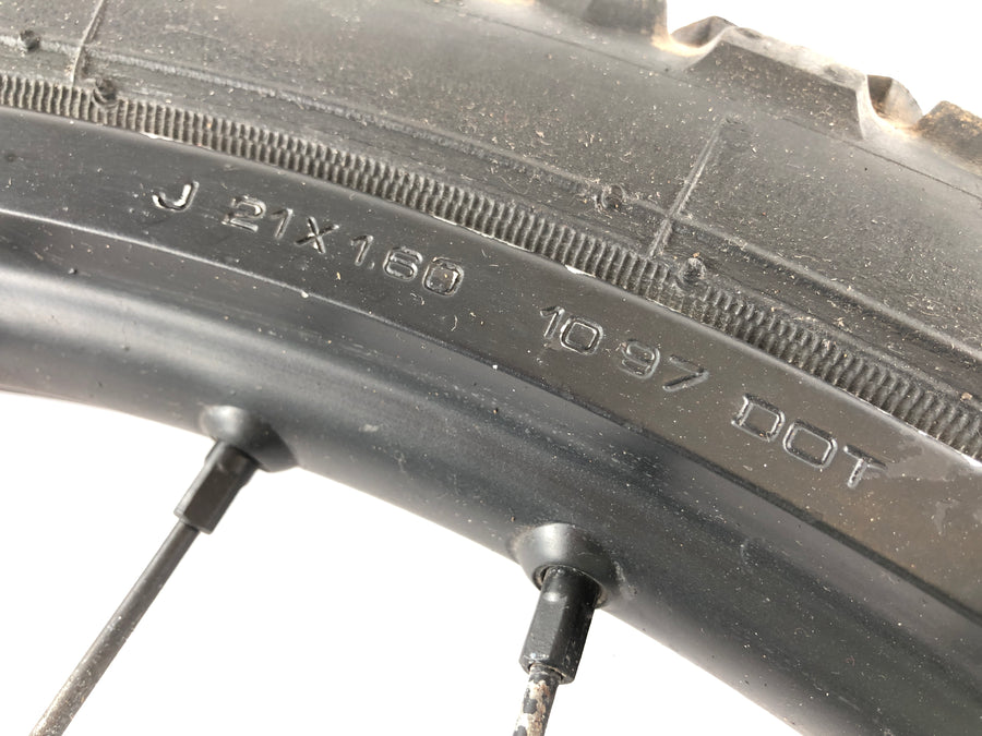 Kawasaki KMX 125 MX 125 B [1998] - RIM de la rueda delantera