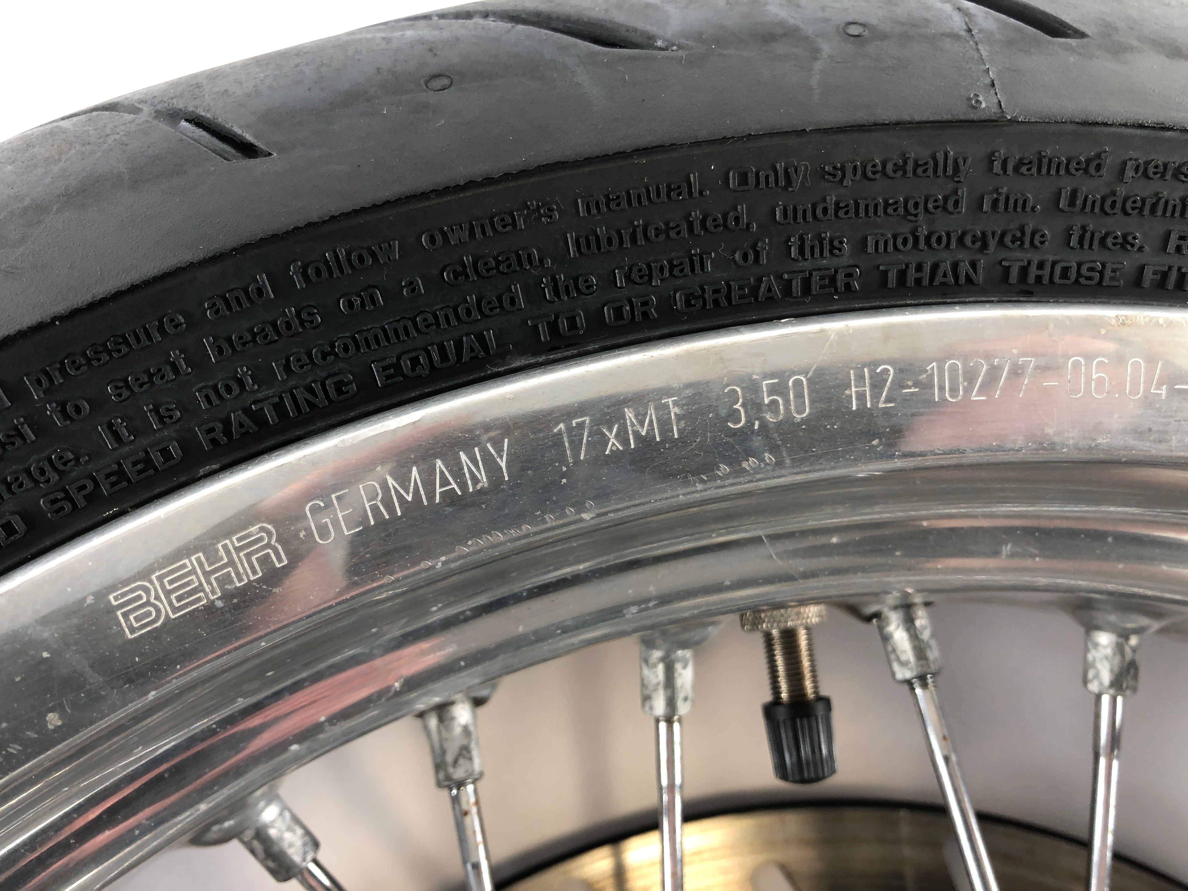 KTM 640 LC4 Prestige [2003] - Front wheel rim