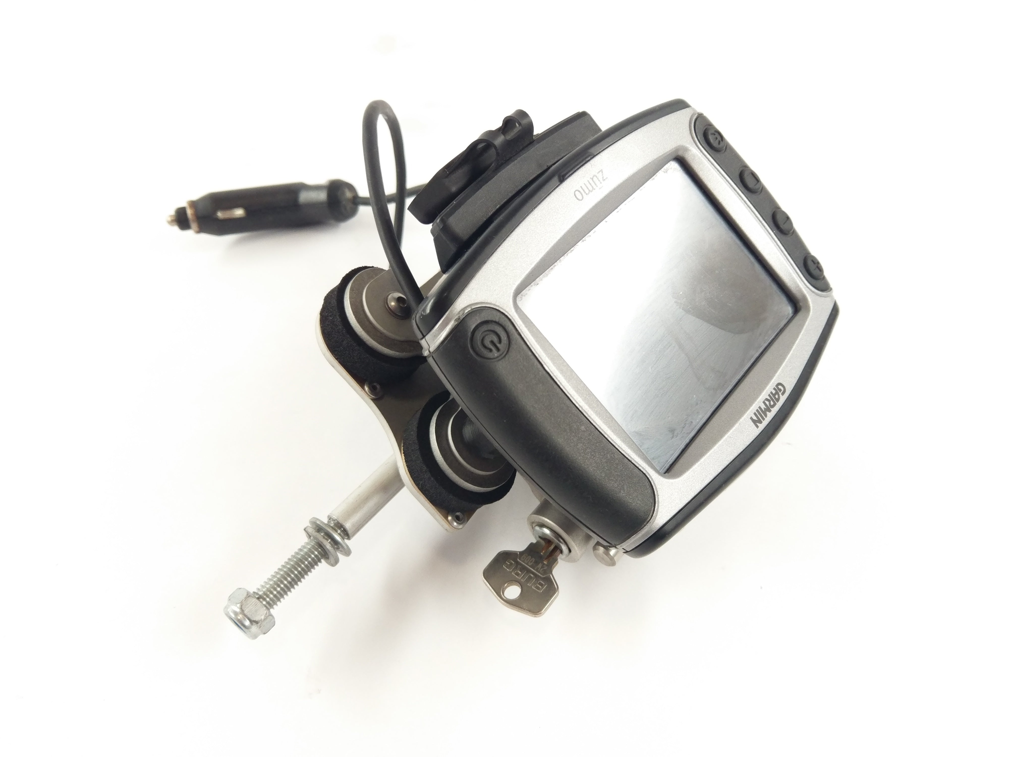 Moto Guzzi Stelvio 1200 4v [2008] - Garmin Navi i Holder