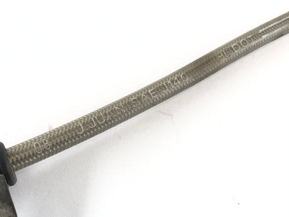 Триумф -стрит Тройная R 675 D67LD [2008] - тормозная линия на задней стальной гибкой