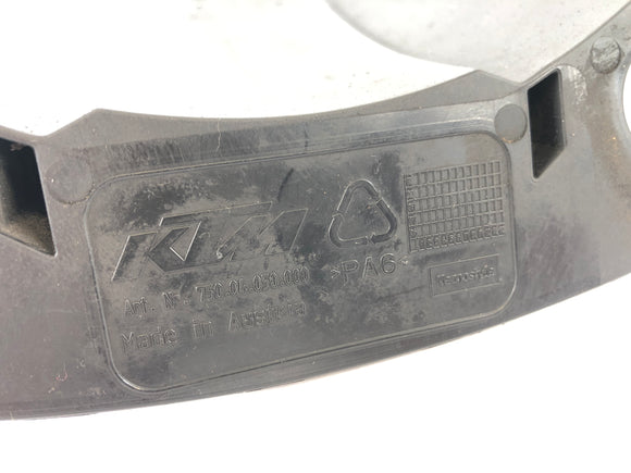KTM Duke 690 A3 [2012] - Cache-roue arrière anti-éclaboussures